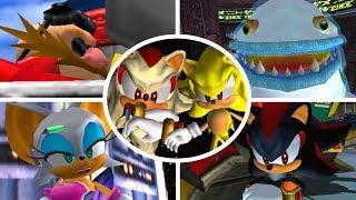 Sonic Adventure 2 - All Bosses No Damage