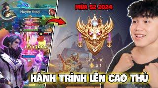 VUX HÀNH TRÌNH LEO RANK CAO THỦ ĐẦU MÙA S2 2024 ĐỐI ĐẦU TOÀN PRO LIÊN QUÂN MOBILE