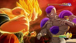 Dragon Ball Z Kakarot - Super Saiyan Goku Vs Final Form Frieza Boss Fight