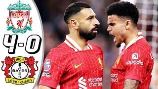 LIVERPOOL VS BAYER LEVERKUSEN 4-0- ALL GOALS & HIGHLIGHTS -2024