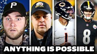 Omar Khan Addresses Steelers 2024 QB Kenny Pickett Justin Fields Mason Rudolph & More