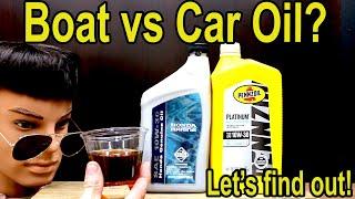 Motorboat Engine Oil Better Than Regular Motor Oil?