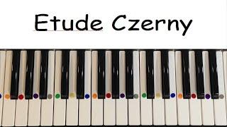 Etude Czerny. Tutorial + free sheet Этюд Черни. Разбор+ноты