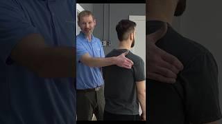 Upper Back Pain Relief Using Massage Ball #upperbackpain #massage #posture