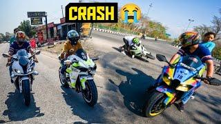 Apni New Superbike BMW S1000RR Ko Ghar Laatey Waqt H2 Ka Crash Hogaya 