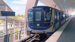 Miami Metrorail Orange Line 2024 Complete Ride in 4K - Miami Florida