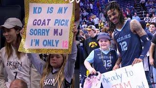 NBA Players Making Fans Day