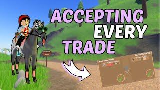 I accepted EVERY trade no matter how bad  Wild Horse Islands