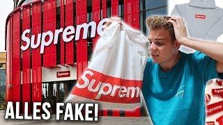 Ich besuche einen FAKE SUPREME STORE in Spanien GESPRÄCH mit Verkäuferin