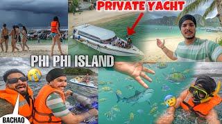 Thailand Phi phi island  Water Activities Gone Crazy  Snorkeling  Jet ski  Yacht  Beach