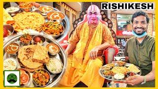 Chotiwala Rishikesh Food + Story Behind Makeup Man + Punjabi Thali   Veggie Paaji