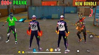 999+ Prank With New Bundle  Violet Voltage Bundle No Internet Prank  Free Fire Max  Y GAMING