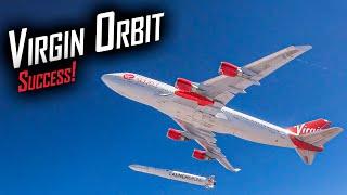 Virgin Orbit successfully reaches orbit with Launcher One
