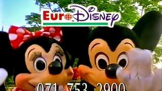 1993 Euro Disney Promo Spot #2 - Disneyland has come to Europe  Disneyland Paris