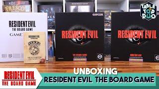 Unveiling the Terrors Resident Evil Board Game Unboxing Plus KICKSTARTER content