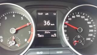 VW Polo 1.4 TSI DSG BlueGT 150PK 0-100KMh acceleration