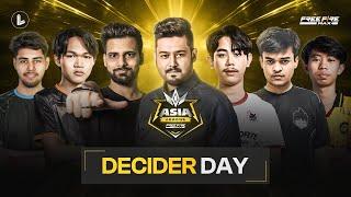 FREE FIRE ASIA LEAGUE  GRAND FINALS DECIDER DAY FT. #ROCKY #MAFIAS #EXP #ONIC #TSG #CGGG #PE