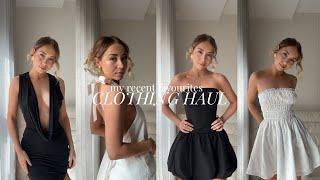 a clothing haul white fox boutique sale favourites