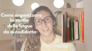 Come organizzare lo studio delle lingue da autodidatta