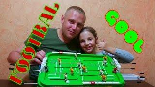 ИГРАЕМ В ФУТБОЛ ВМЕСТЕ С ПАПОЙ  FOOTBALL GAME