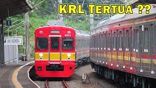 NAIK KERETA KRL PALING LANGKA  TRIP PERDANA KRL TOKYU 8000 Series TERAKHIR Yang Masih Beroperasi