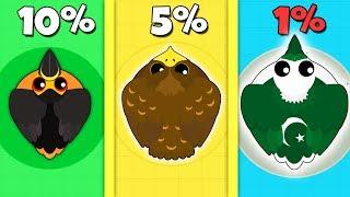 ВЫБИВАЮ САМЫХ РЕДКИХ ЖИВОТНЫХ МЕГА ВЕЗЕНИЕ  Mope.io