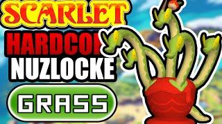 Pokémon Scarlet Hardcore Nuzlocke - Grass Types Only No items No overleveling