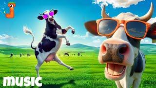 FUNNY COW DANCE 4│Cow Song & Cow Videos 2024  Official video  funny dancing cow  gay  गाय नाचना