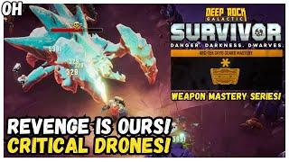 REVENGE Is MINE Cryo Drone Weapon Mastery Challenge Deep Rock Galactic Survivors