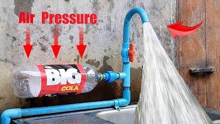 Amazing idea How to fix PVC pipe Low pressure water to Make strong pressure water Easy creative