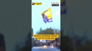 Delhi CM Arvind Kejriwal Walks Out of Tihar Jail after 50 Days #shorts