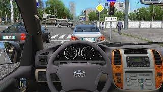 City Car Driving - Toyota Land Cruiser 100  Fast Driving