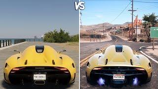 The Crew 2 vs NFS Payback - Koenigsegg Regera Gameplay Comparison HD