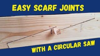 EP12 How To Create An Easy Scarf Joint That Works - DIY Boatbuild