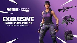 How To Get NEW Twitch Prime Pack #3 For *FREE* In Fortnite