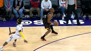 Chris Paul makes the arena proud by scoring a 3-pointer and setting a new Career High vs Nuggets