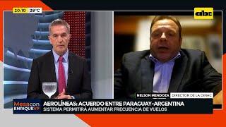 Paraguay firma acuerdo que habilita a aerolíneas locales operar con vuelos internos en Argentina