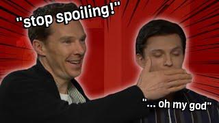 Benedict Cumberbatch babysitting Tom Holland for 22 minutes straight