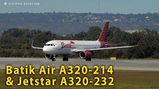 The two A320 CEO engine types Airbus A320-214 versus Airbus A320-232 departing RW03.