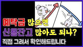 돈이 몰리면 신용잔고가 높아도 안 위험하다?