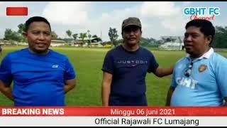 Hasil Pertandingan Sesi Ke dua Rajawali Fc vs GBHT FC