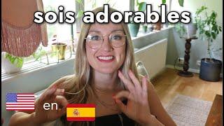 Cosas ADORABLES que hacen los españoles  