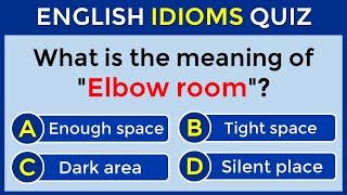 English Idioms Quiz  CAN YOU SCORE 3030? #challenge 56