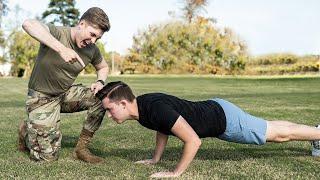 Airline Pilot Attempts the Air Force Physical Fitness Test