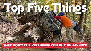 Top Five Things They Dont Tell You When You Buy An ATVUTV