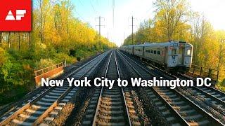 Amtraks Northeast Corridor NYC to Washington on the Rear of Cardinal 51