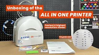 Unboxing MAX CPM Thermal Printer Print Laminate Cut All-in-one
