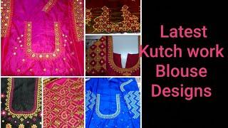 #fashionLoverz #Latest All over Kutch work Computerised Embroidery Designs #beautiful #elegant