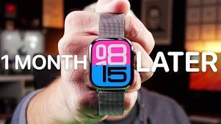 Apple Watch Series 10 One Month Later - Is It Worth It?