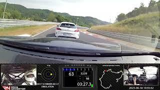 RN #1 Onboard video Nürburgring Bridge to Gantry PERFECT SUNDAY WITH A SCHIRMER M2 GT 0747.837
